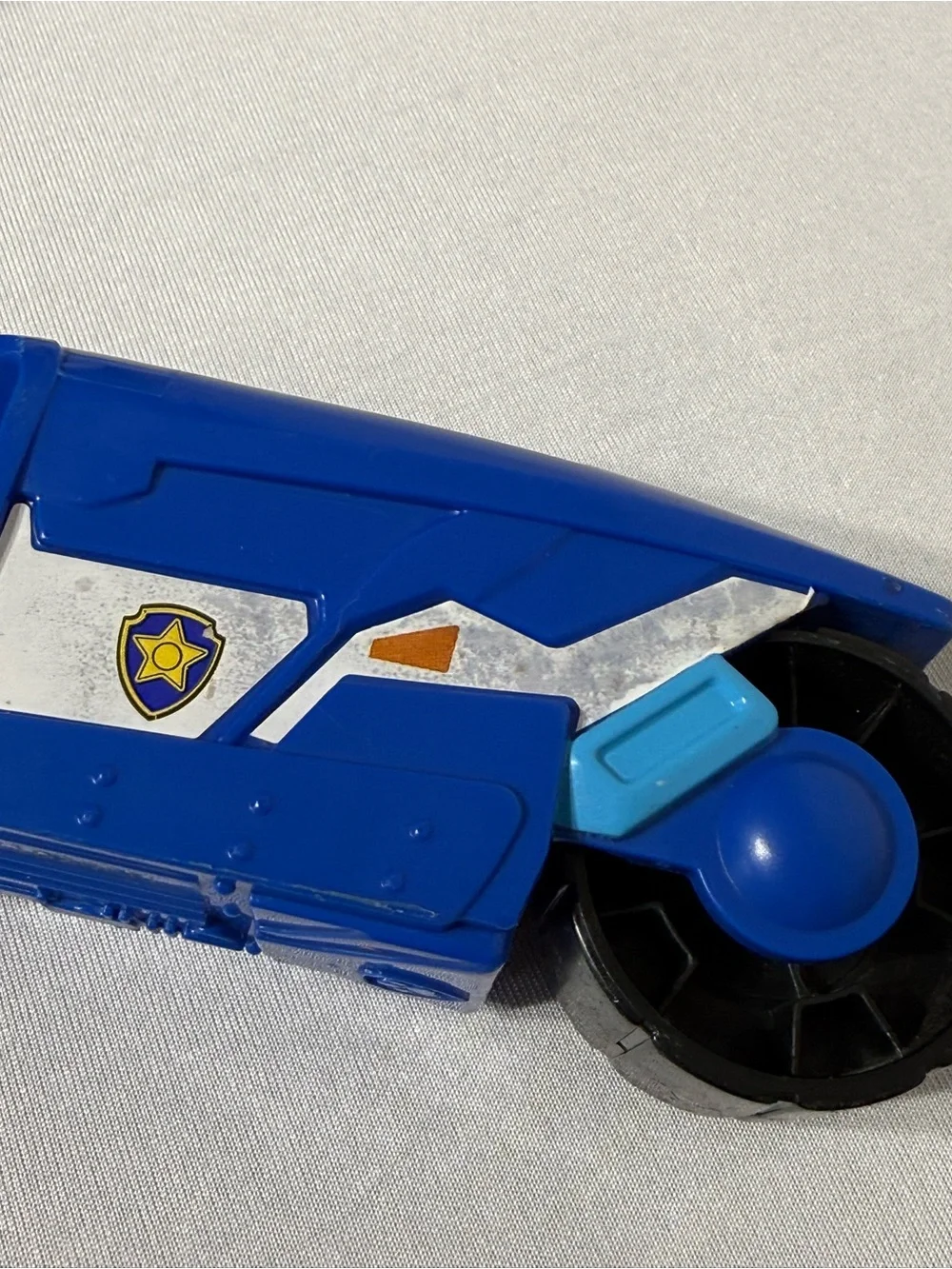Paw Patrol Chase 2-In-1 Transforming Movie City Cruiser WORKS w/ Discs